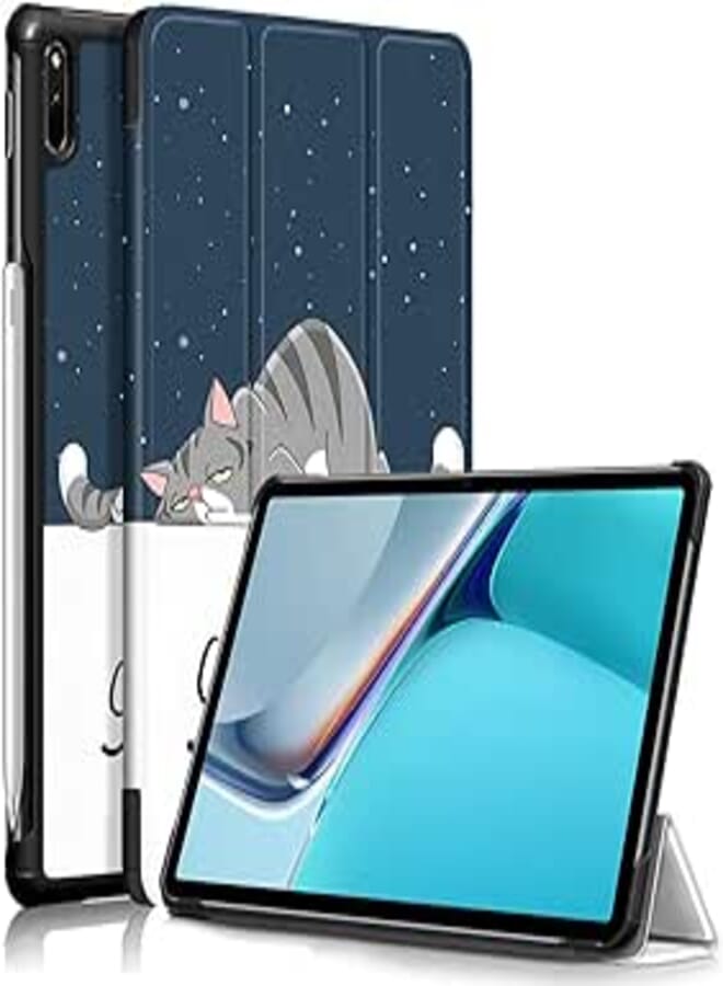 Custer Case for Huawei MatePad 11" 2021,Ultra-Thin PU-Leather Hard Shell Cover for Huawei MatePad 11" 2021